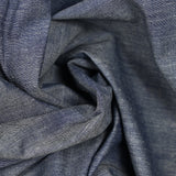 Jean's coton envers velours bleu chiné