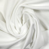 Jersey de coton interlock blanc
