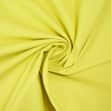 Sergé de coton et élasthanne jaune citron