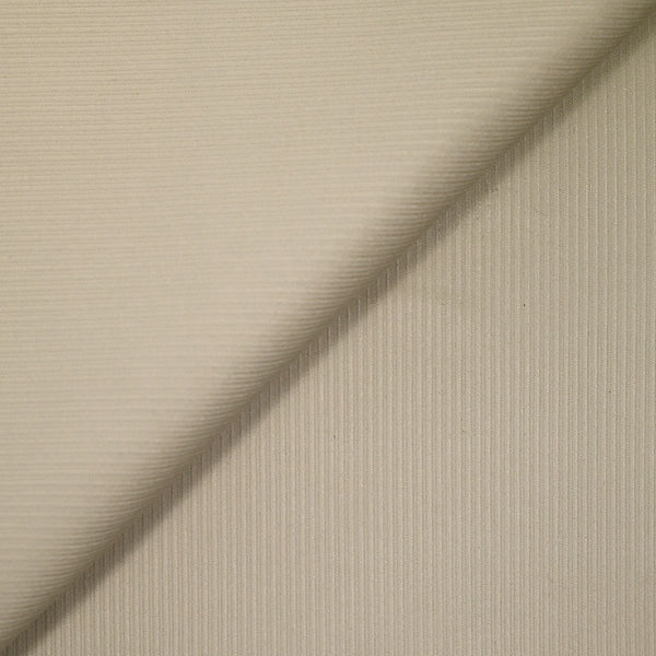 Velours côtelé de coton 1mm beige clair