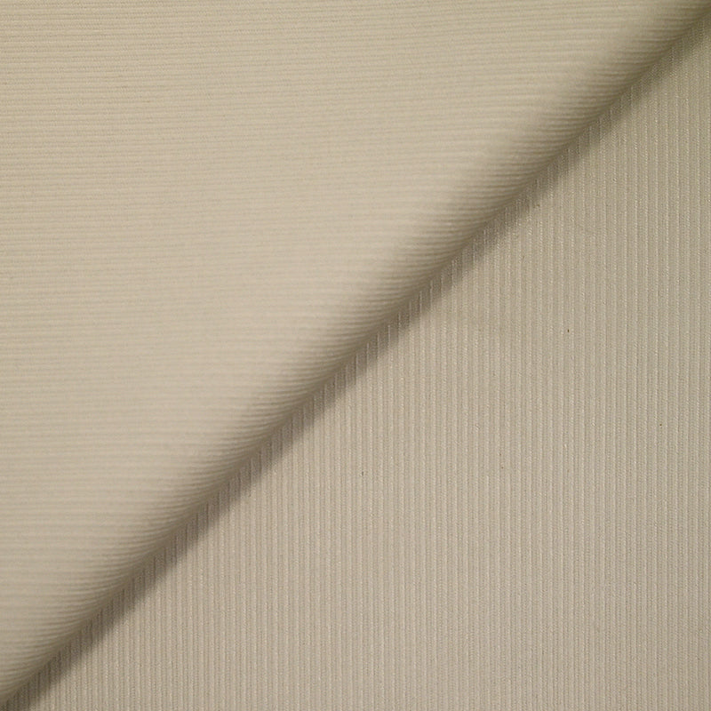 Velours côtelé de coton 1mm beige clair