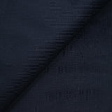 Velours côtelé de coton 2mm bleu nuit intense