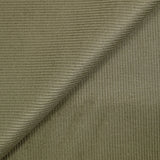 Velours côtelé de coton 3mm sauge argentée
