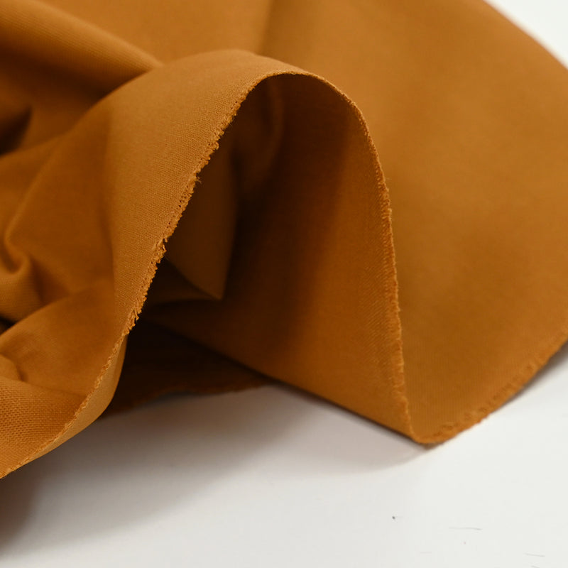 Orange -brown polycoton canvas