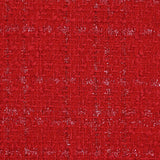 Tweed Emma Lurex Polyester Fondo rojo