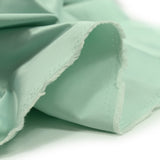 Water green polycoton satin