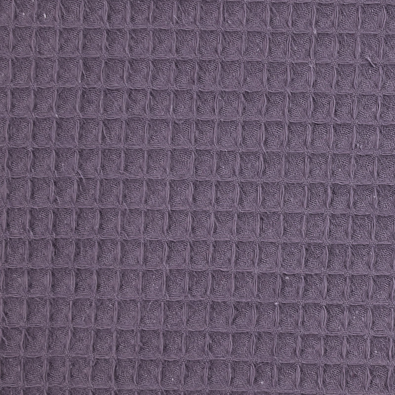 Cotton 100% purple honeycomb
