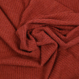 Maille Bianca côtelée tomette