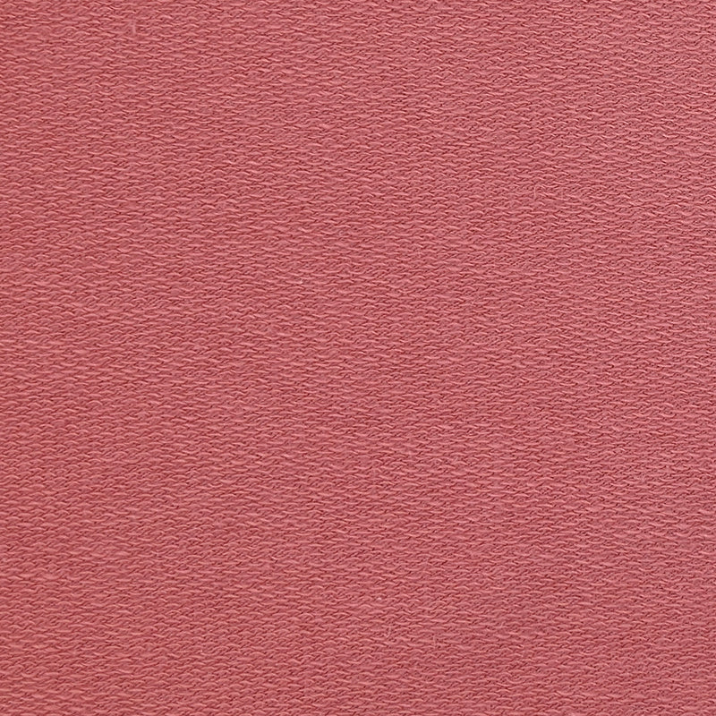 Jersey French Terry Organic Cotton Rosewood