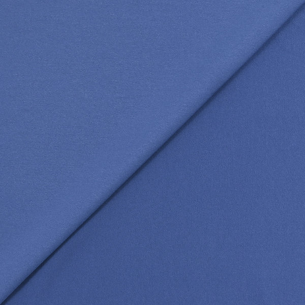 Crêpe polyester fin Charlotte bleu bleuet
