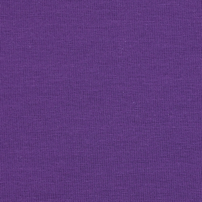 Purple organic cotton jersey