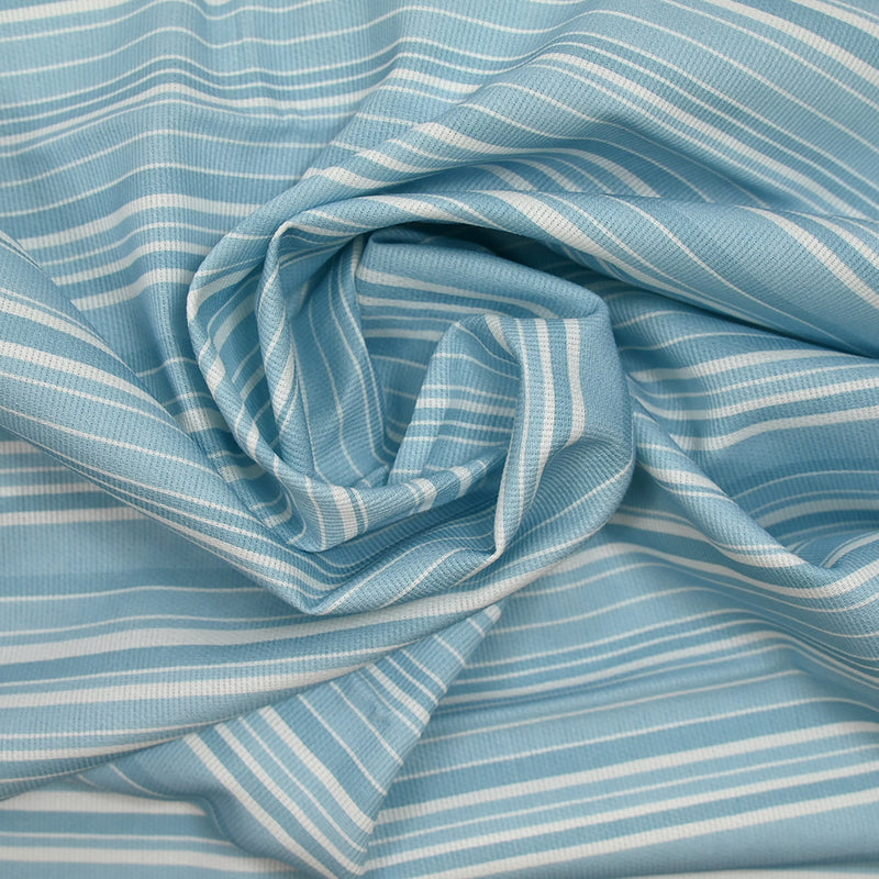 Baby blue background cotton sting