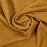 Maille polyester moutarde envers contrecollé