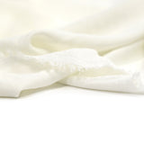 Toile fine polyester blanc cassé