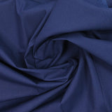 Coton uni bleu nuit