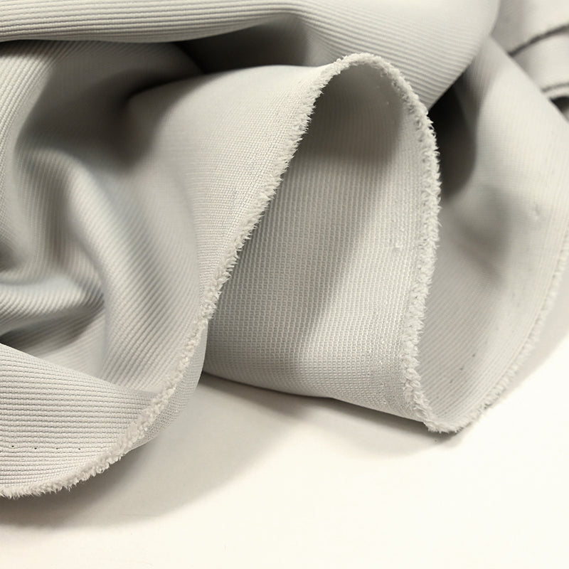 Crêpe polyester fantaisie vert d'eau