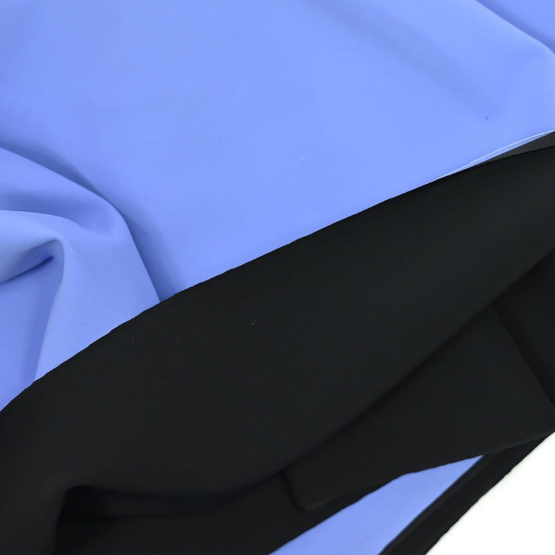 Néoprène polyester contrecollé bleu lavande