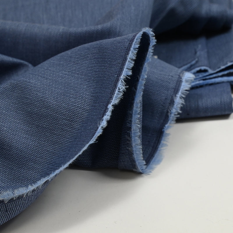 Triángulos marinos y azules algodón elegante