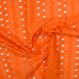 Broderie anglaise Naomie orange