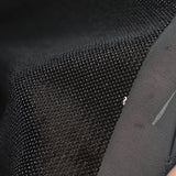 Mousseline à sequins en polyester chocolat