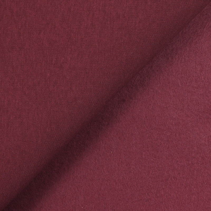 Thick Bordeaux thick minkee fabric