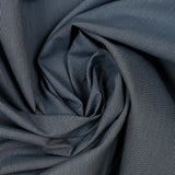 Marine and white striped cotton