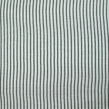 Polyester cheese fine stripes black background