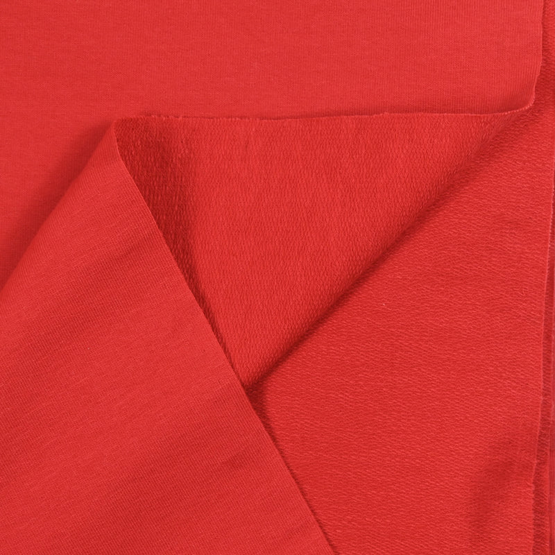 Jersey French Terry Cotton Bio Rouge
