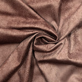 Suédine polyester aspect peau de serpent taupe rosé