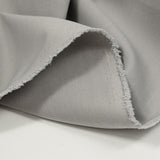Twill of tin gray polyester