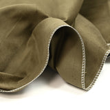 Velours de coton ras kaki