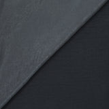 Crepe de satén azul gris oscuro