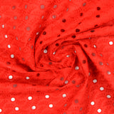 Broderie anglaise Roma rouge