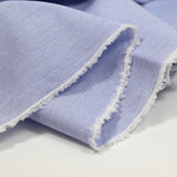 Polycotton mini blue and white tiles