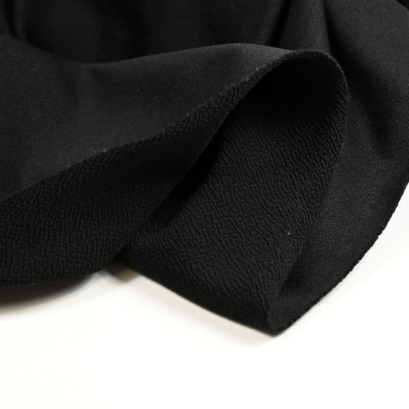 Jersey de polyester noir