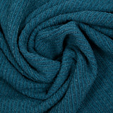 Punto canalé Bianca azul petróleo