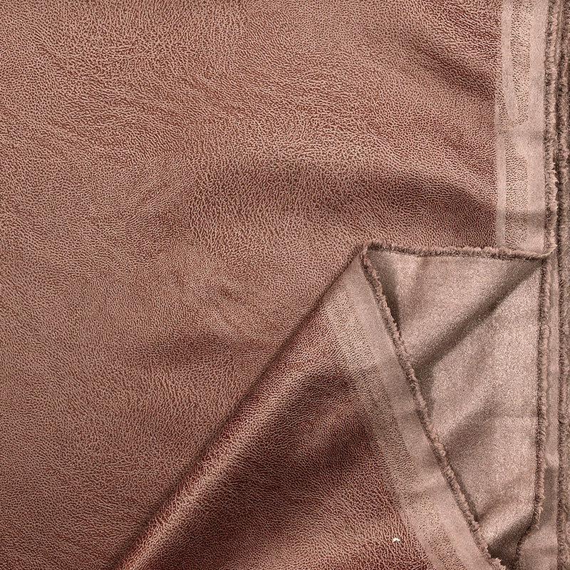 Aspecto de cuero de madera rosa de poliéster sueco