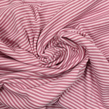 Jersey de algodón rosado claro y rosa oscuro