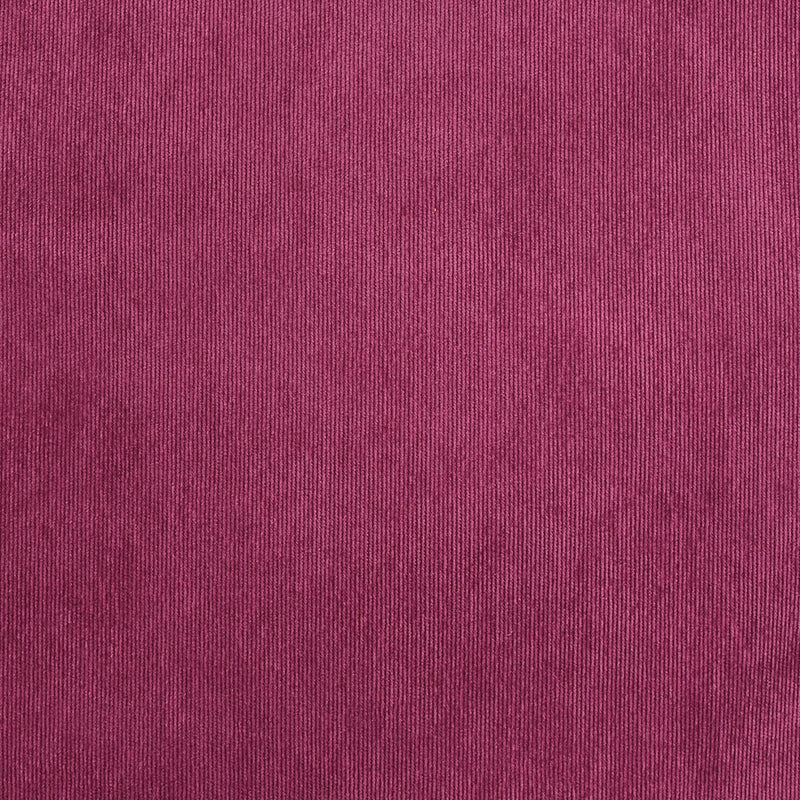 Velours polyester fines côtes magenta