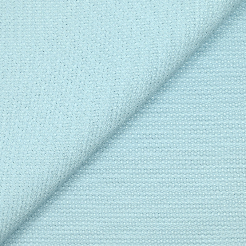 Viscose texturée Kelly bleu ciel