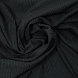 Anthracite gray ribbed cotton mesh