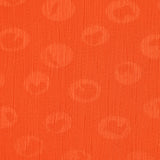 Mousseline polyester crinkle Elfy fond orange