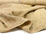 Bourrette de soie N°13 moucheté multicolore fond corde