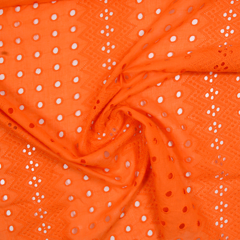 English embroidery Lola Orange