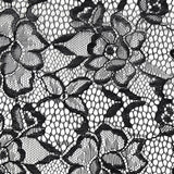 Black Garance polyester lace