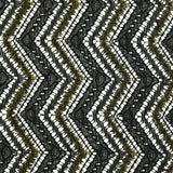 Polyester Lace Lurex Chevrons Fondo negro