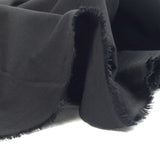 Coton uni fin noir