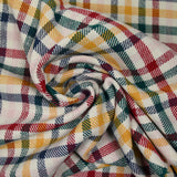 Mixed Multicolored Tartan mixed wool