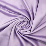 Satin polyester uni Inès mauve