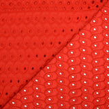 Broderie anglaise Chelsea rouge